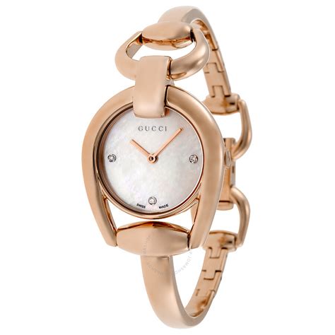 gucci horsebit watch rose gold|More.